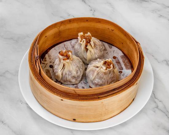 上海三丁烧麦(3个) / Sticky Rice Dumpling (3)